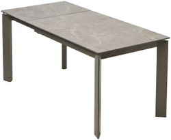 Стол CORNER 120 MATT LATTE STONE SOLID CERAMIC / TAUPE, ®DISAUR