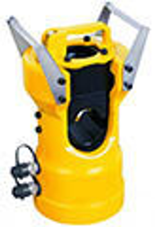 Пресс гидравлический ПГО-100Н (100 тонн) без матриц в комплекте, максимум 1000мм2 Максимальный диаметр гильзы: алюминий - 76мм, медь - 76мм, сталь - 36мм. Ход штока - 25мм