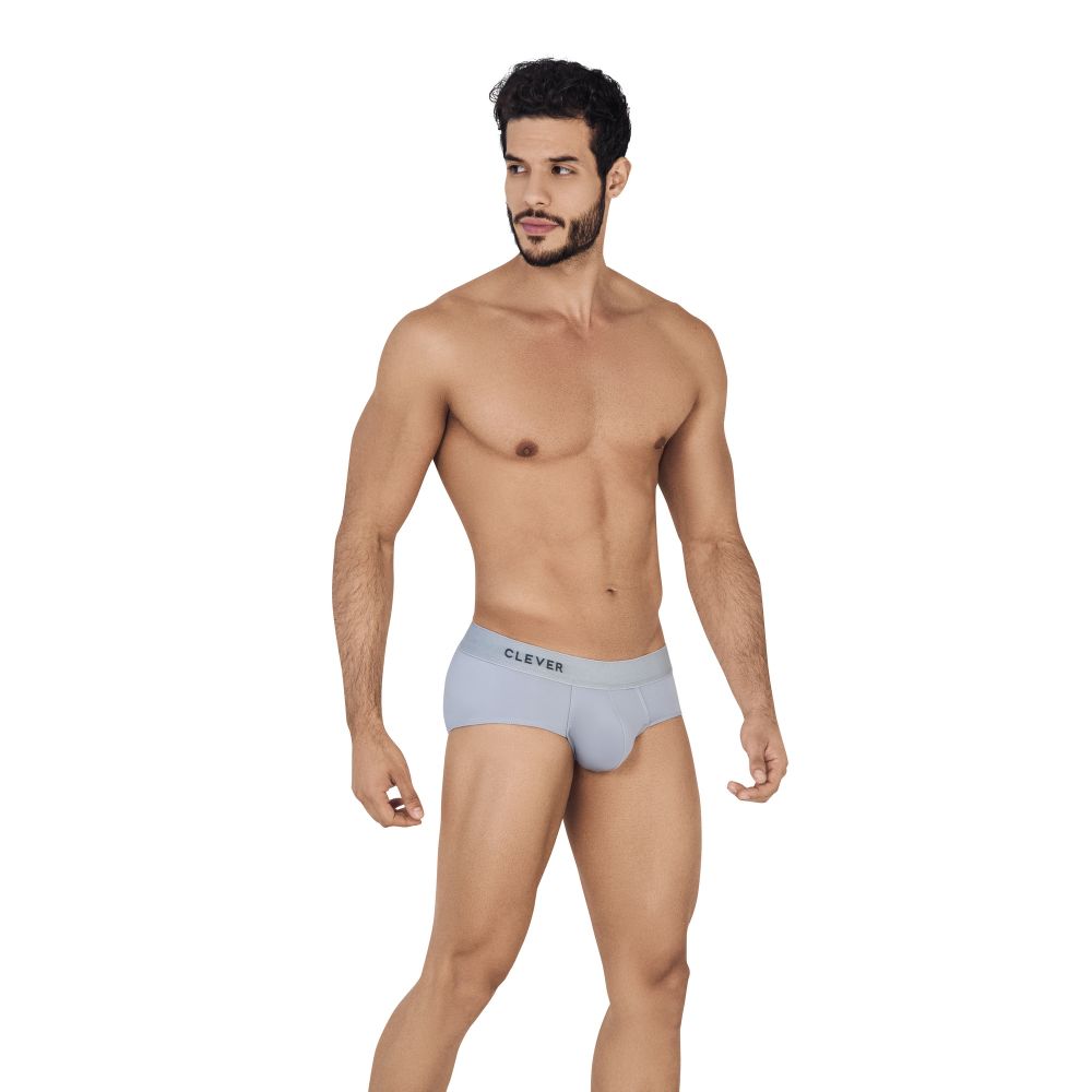 Мужские трусы брифы серые Clever WARM CLASSIC BRIEF 053313