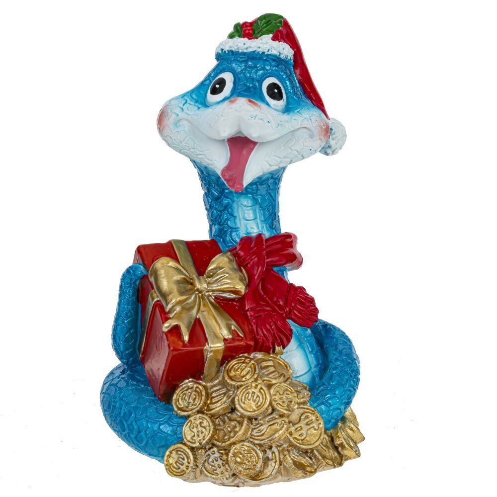 GAEM Фигурка декоративная "Змея", L7 W6 H9,5 см, 4в.