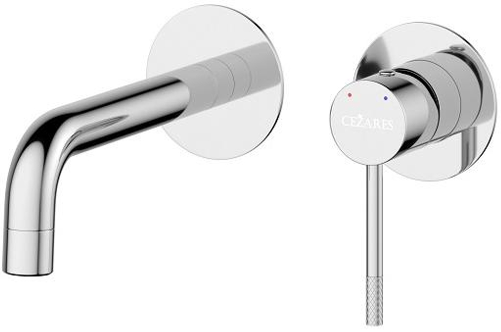 Смеситель для раковины встраиваемый CEZARES RELAX-BLI2-1-01-W0 с внутренней частью, без донного клапан
