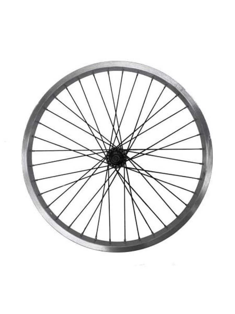 Колесо 24" переднее в сборе VelRosso одинарн.ал.об,гайки,WSF-24F