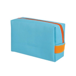 Косметичка Д165 Ш70 В110, бирюзовый, оранжевый