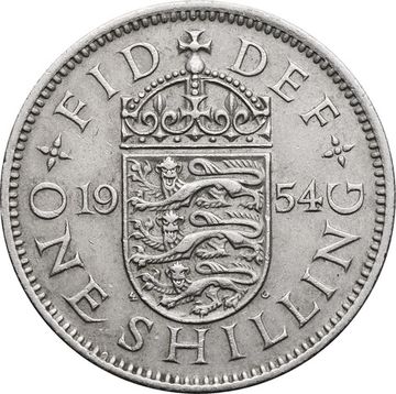 1 шиллинг 1954 Великобритания (Английский герб) 