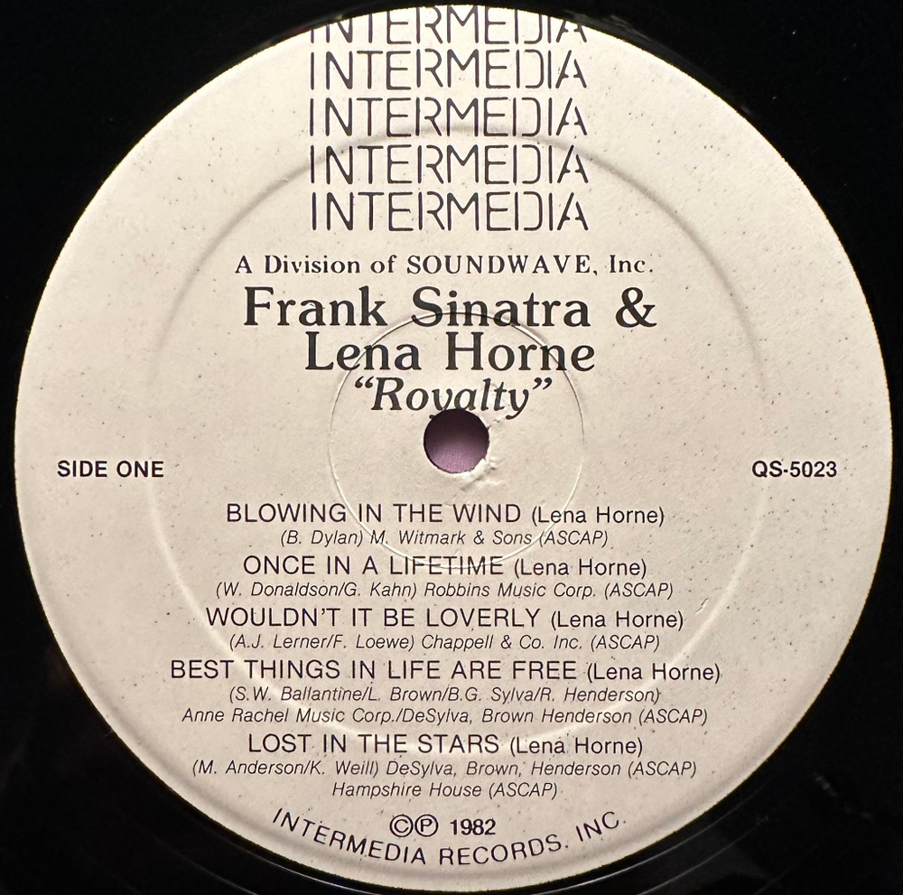 Frank Sinatra / Lena Horne (США 1982г.)