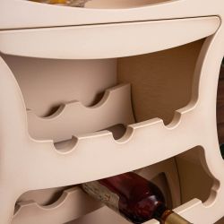 Мини-бар Контрабас 2 Айвори Беж