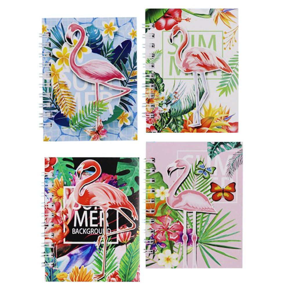 Блокнот детский Basir, формат А7, серия "Фламинго", 10.5*7.5 см, 36 листов, ассорти Блокнот детский Basir, формат А7, серия "Фламинго", 10.5*7.5 см, 36 листов, ассорти