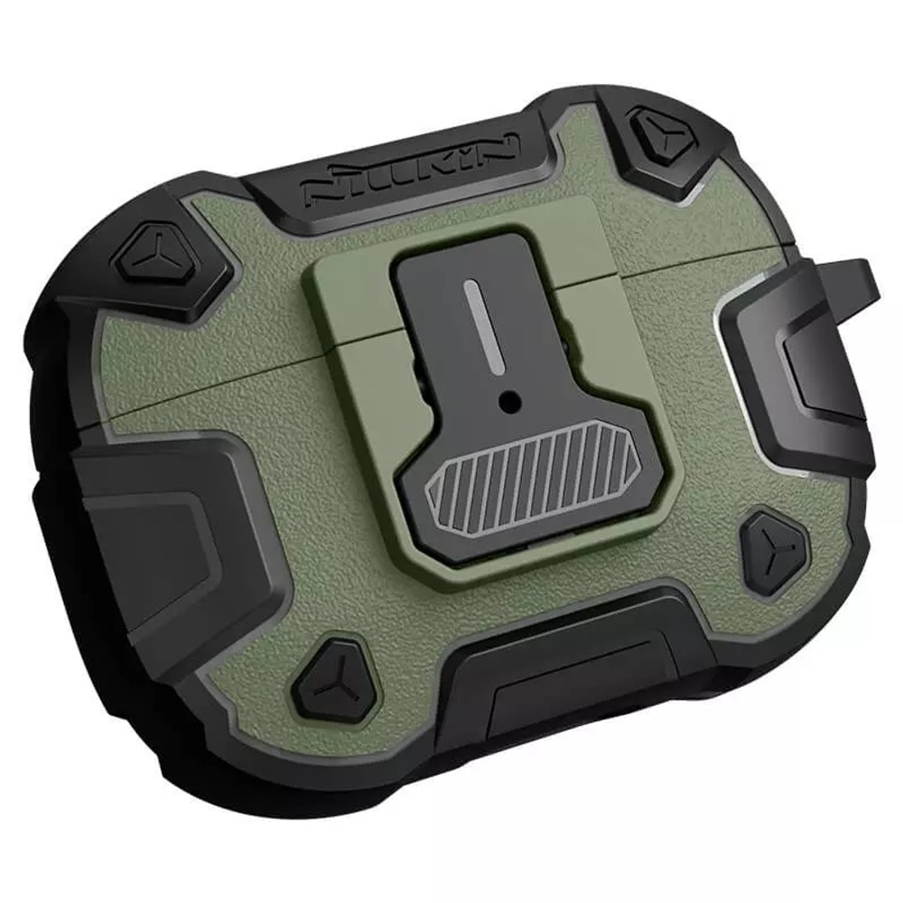 Чехол зеленого цвета от Nillkin, серия Bounce Pro Case для наушников AirPods Pro 2