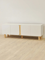 Дизайнерская тумба под телевизор 160 см Ола, 4 двери