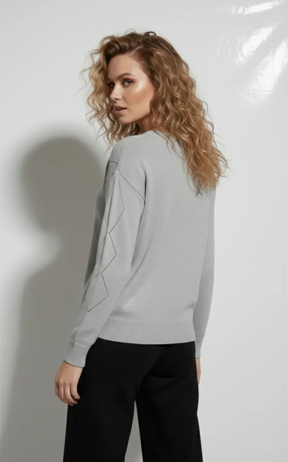 Джемпер И 043/серый жемчуг