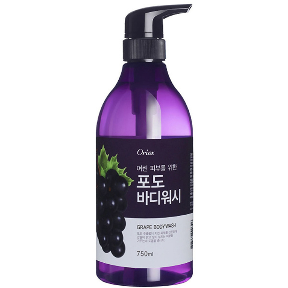 Гель для душа виноградный пунш ORIOX Grape Body Wash 750 мл.