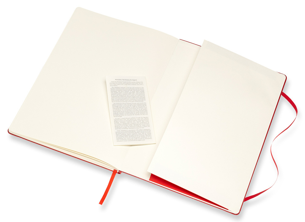 Блокнот для рисования Moleskine Art Sketchbook (ARTBF832F2) формат A4, 104 стр., твердая обложка, красный