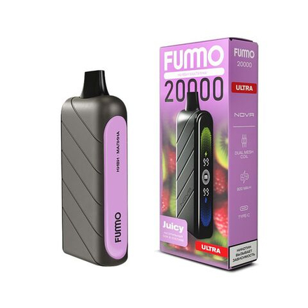 Fummo Nova Ultra Киви-малина 20000 затяжек 20мг (2%)