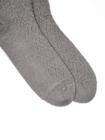 Теплые пуховые носки Н230-03 серый