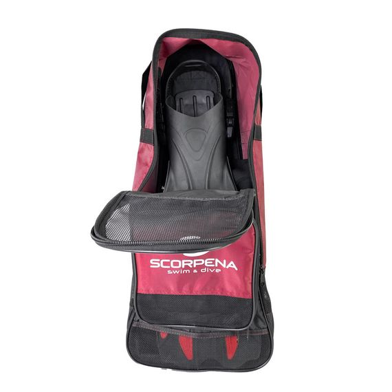 Сумка Scorpena Swim Light для пляжного комплекта бордовая