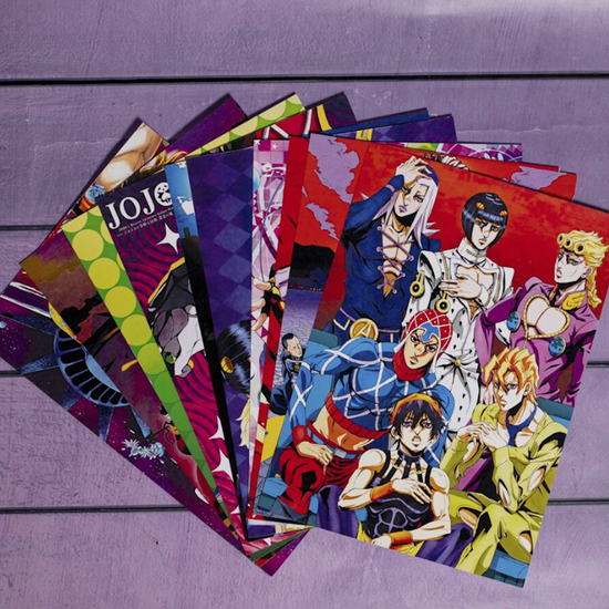 Подарочный набор Jojo Bizarre Adventures Невероятные приключения ДжоДжо, 27 предметов