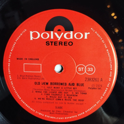 Винтажная виниловая пластинка LP Slade Old New Borrowed And Blue (UK 1974) Just Want A Little Bit