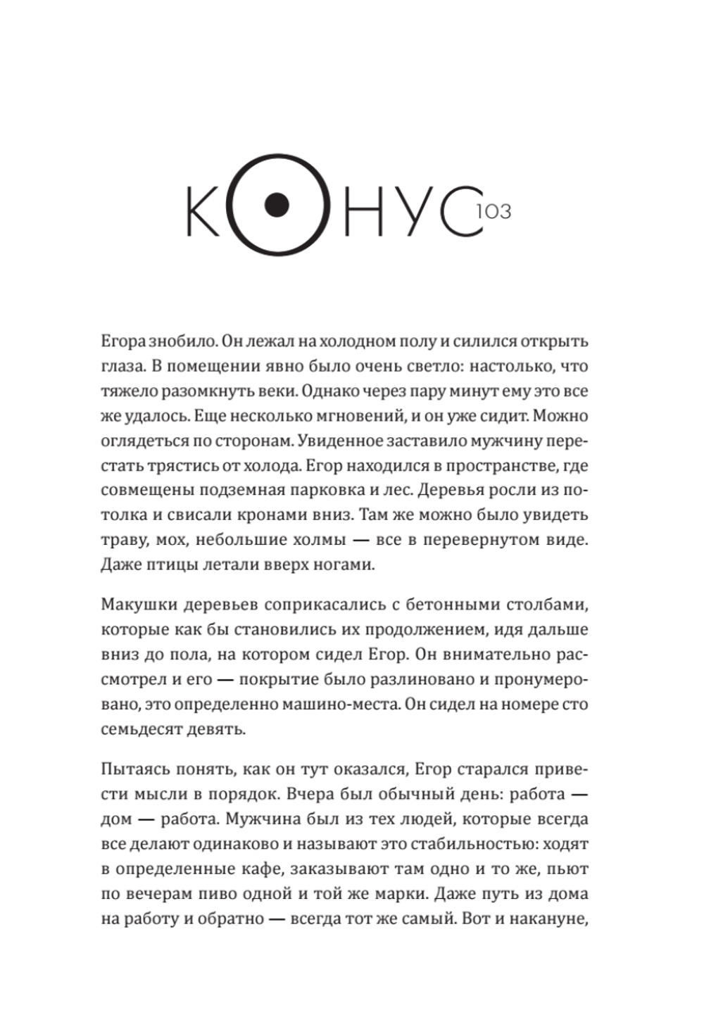 Конус 103. Книга о человеке, который не захотел оставаться среднестатистическим
