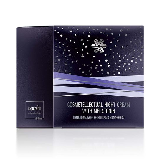 Интеллектуальный ночной крем с мелатонином Experalta Platinum (New Year Design)