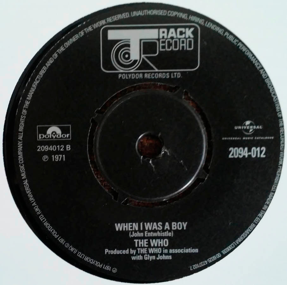 The Who / The Track Singles 1967-1973 (14x7" Vinyl Single + 7" Vinyl Single EP)