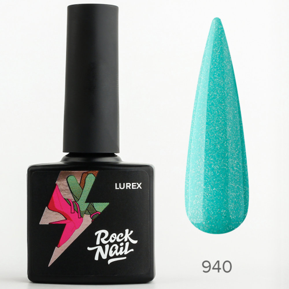 RockNail Гель-лак Lurex 940 Super Freaky Girl, 10 мл