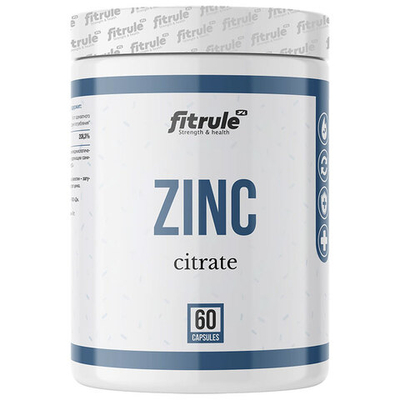 Fitrule Zinc Citrate (60 капс.)