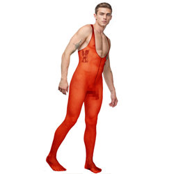 Мужской кэтсьют в сетку красный LaBlinque LB15723