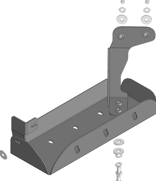 Защита радиатора кондиционера для КамАЗ Компас 12 MOTODOR.27724