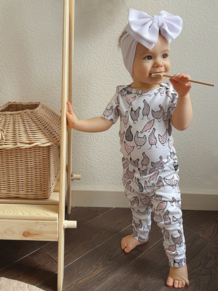 Штанишки LooJoo Курочки