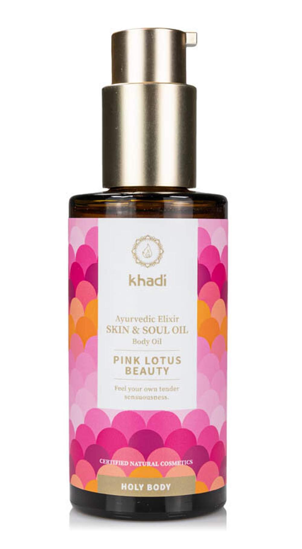 Масло для лица и тела Khadi Pink Lotus Beauty, 100 мл