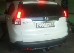 Фаркоп для Honda CR-V 2012-2017 Тип шара: A. Нагрузки: 1500/75 кг, HN 05