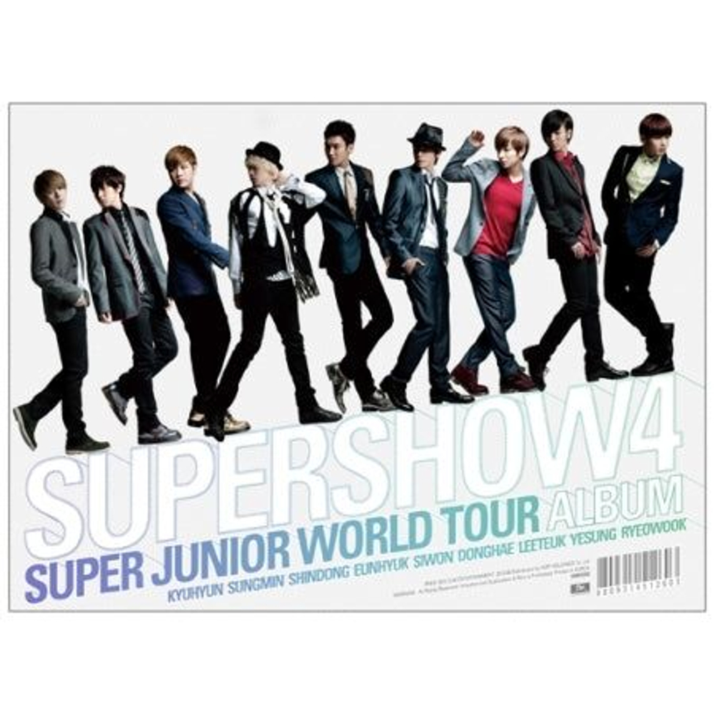 Альбом SUPЕR JUNIOR - SUPER SHOW 4 Super Juniоr World Tour (3 CD)