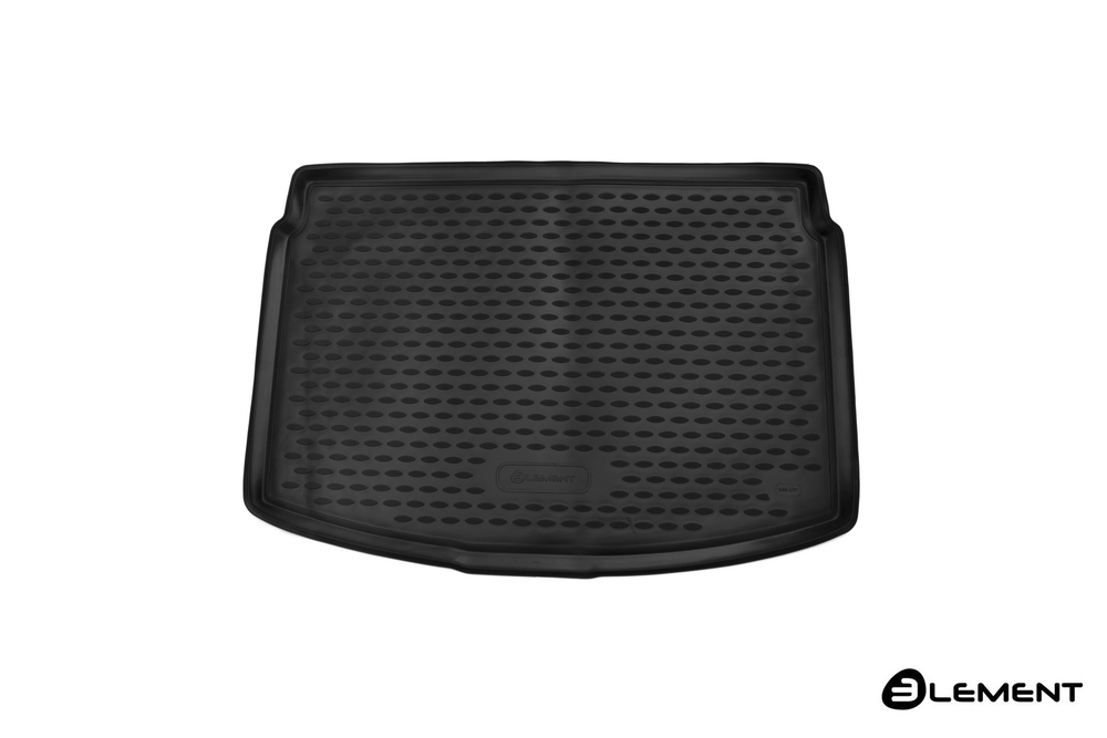 Коврик в багажник для TOYOTA Vitz, 2010-2016, хэтчбек, правый руль, 1 шт. (полиуретан)  AFM48137B11