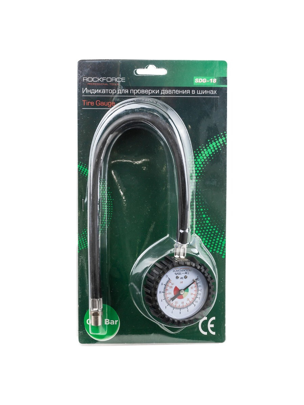 Индикатор для проверки давления в шинах (0-12 Bar) RockForce RF-SDG-18