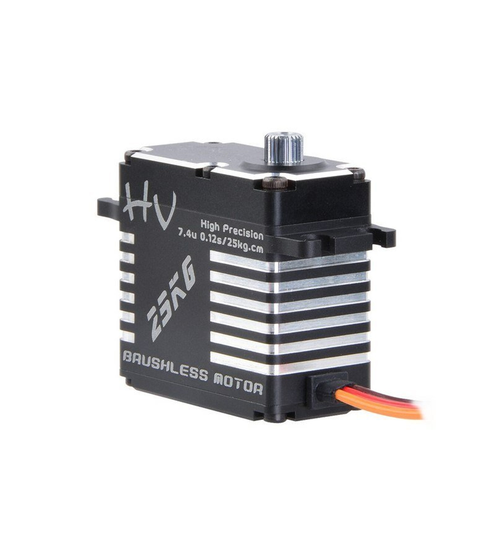 Сервомашинка цифровая JX Servo BLS-HV7125MG (71г/25.8/0.12/7.4V) бесколлекторная, Full metal