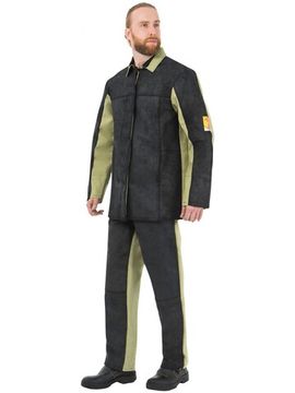 Костюм сварщика комбинированный 2,6 спилок/брезент.