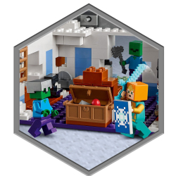 LEGO Minecraft - Ледяной замок 21186 / артикул   21186  / GTIN 5702017156644
