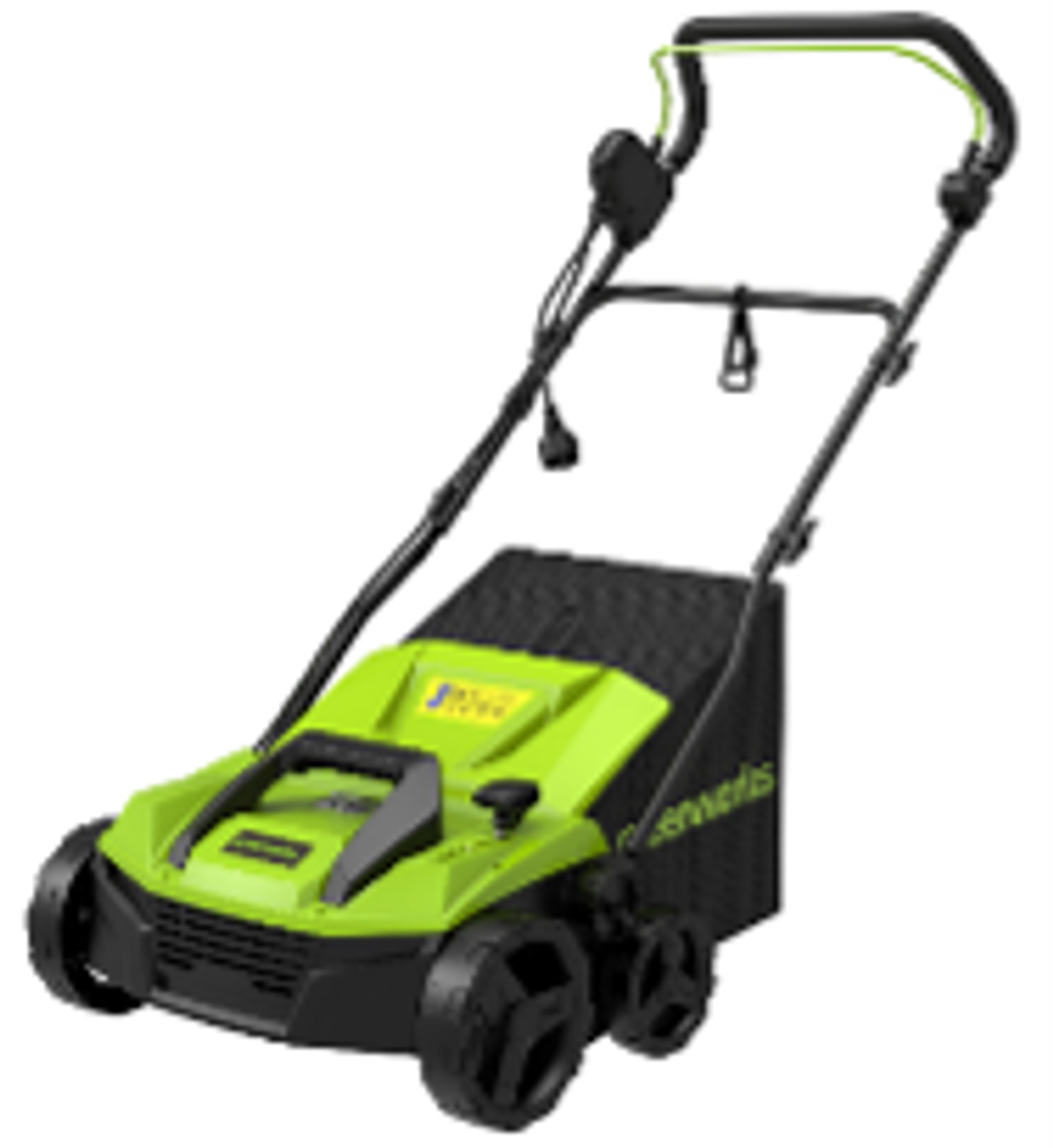 Аэратор-скарификатор электрический Greenworks Арт. 2515507, 1500 Вт, 36 см
