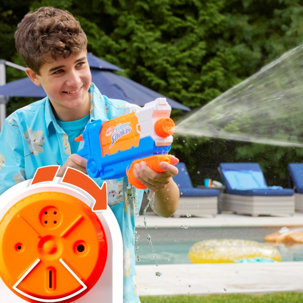 Hasbro 1445 F8643 — Водный бластер Nerf Super Soaker Flip Fill F8643 — фото 9