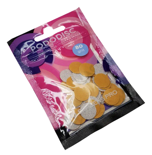 Сменные файлы для педикюрного диска S 80 грит STALEKS PRO, 50 шт