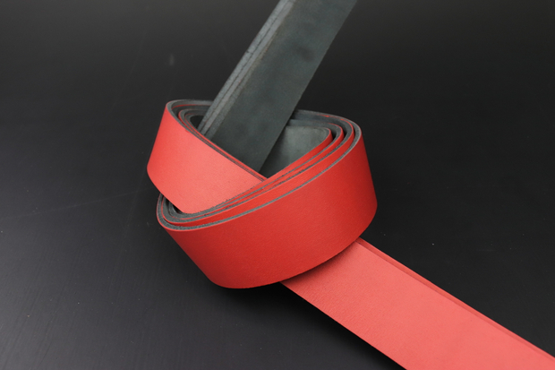 Ременная заготовка рыжая с лицевой отделкой + Плита Пылевидная