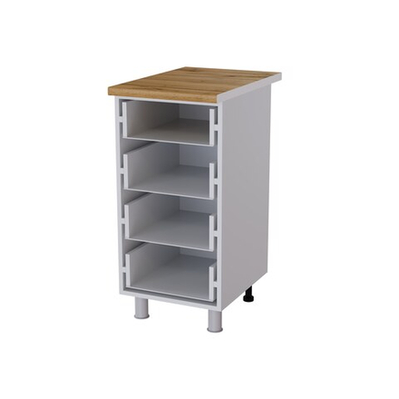 Берн Рабочий стол с 4 ящиками 400 4Р4