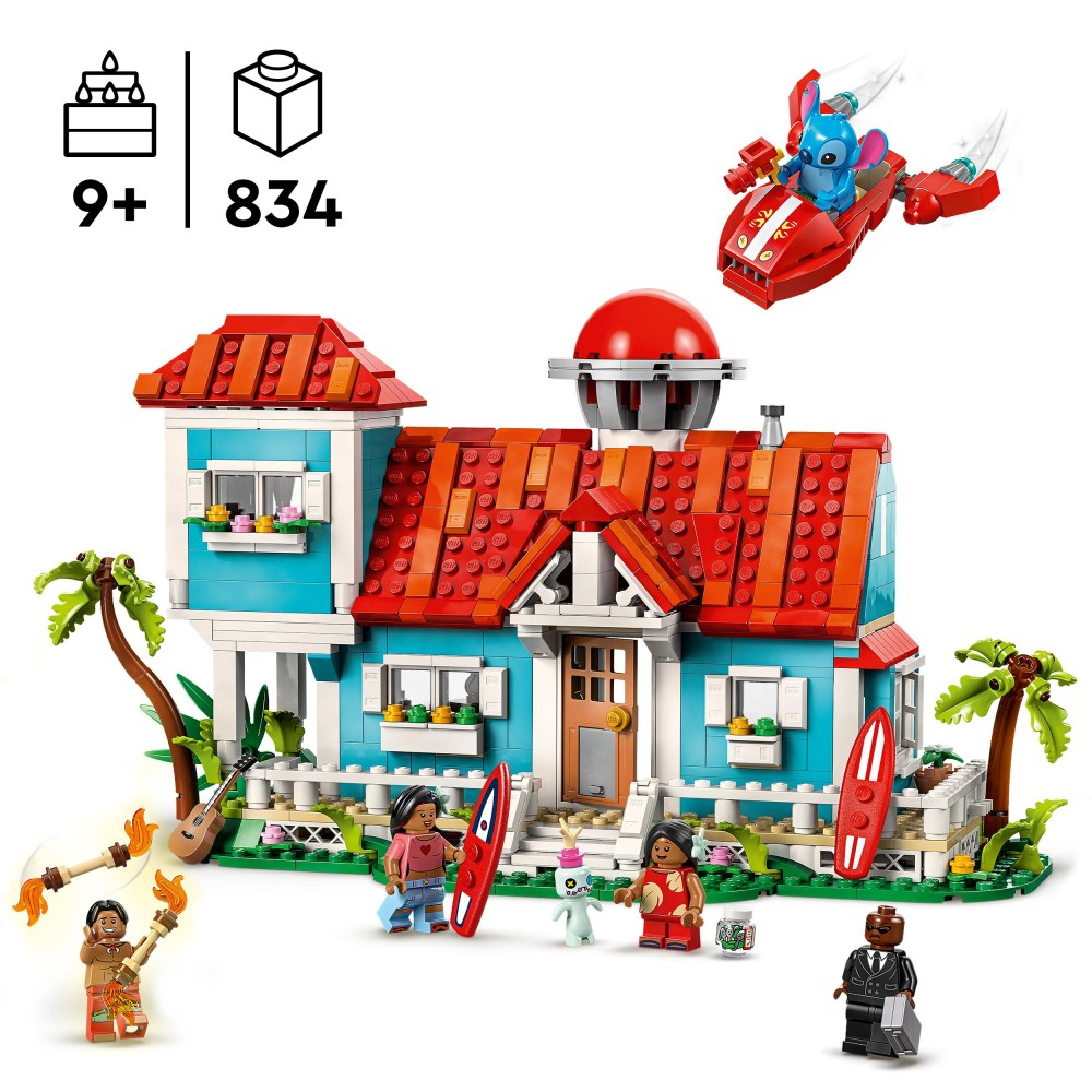 LEGO Disney Classic - Домик на пляже Лило и Стича 43268