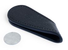 Пенал для мела магнитный «GL 2» черный (натуральная кожа)