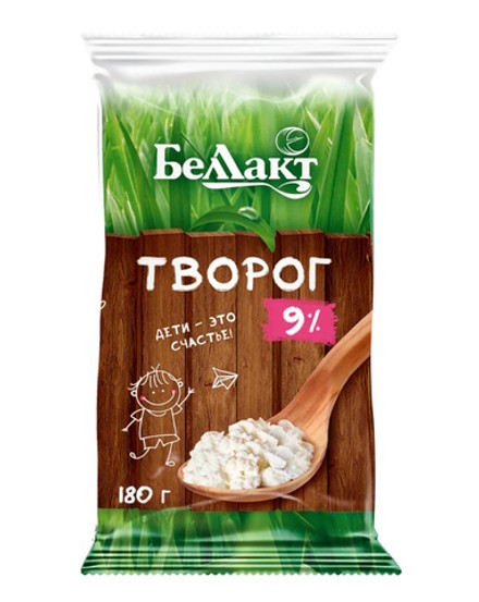 Творог 9% 180г Беллакт