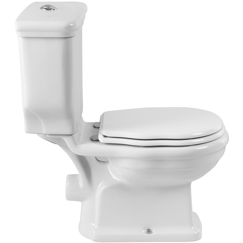 Унитаз компакт BelBagno Boheme BB115CPR/BB115SC с бачком и сиденьем Микролифт