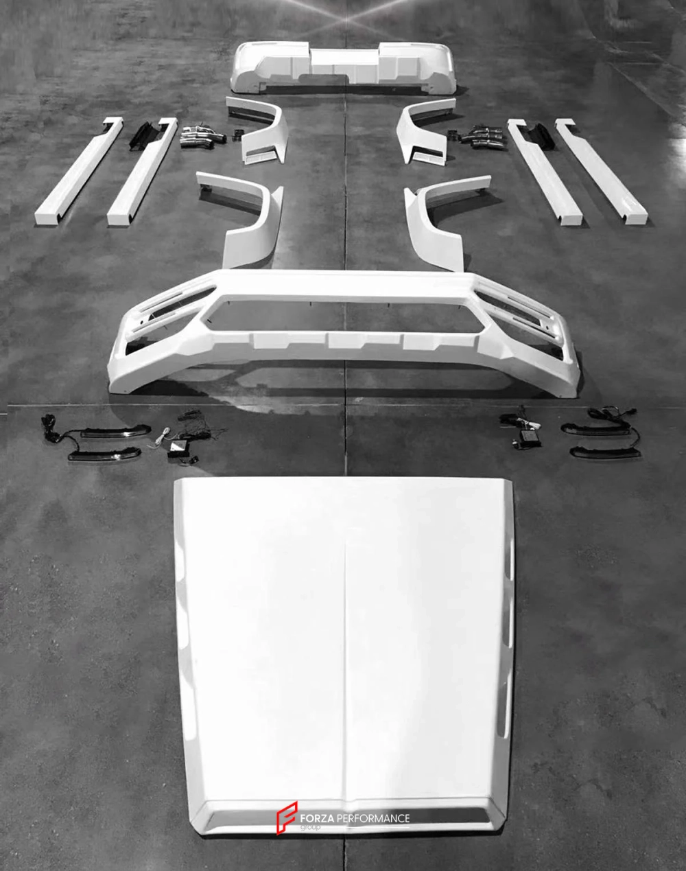 Обвес для Mercedes-Benz G-Class W464 2018-2024 Мерседес Гелик гелентваген