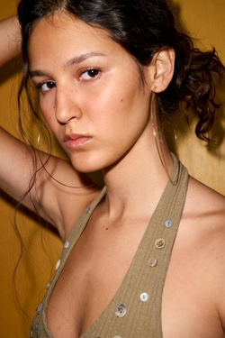 ZARA ТОНКИЕ СЕРЬГИ-КОЛЬЦА МАКСИ, ЗОЛОТИСТЫЙ