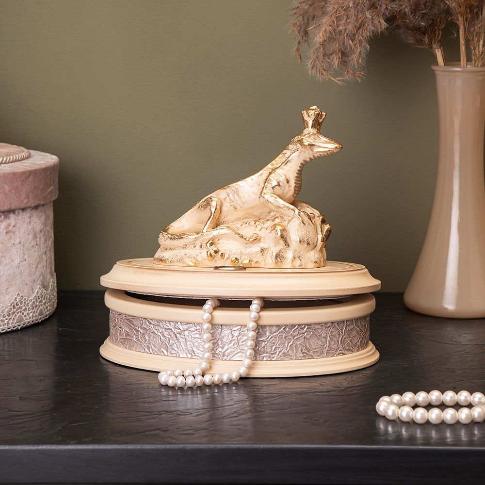 Шкатулка Хозяйка Медной горы Айвори