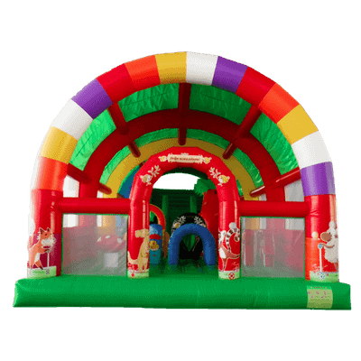 Батут с тентом "В кругу друзей"